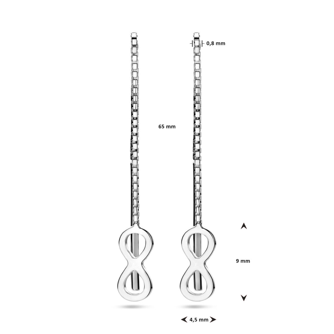 Oorsieraad zilver