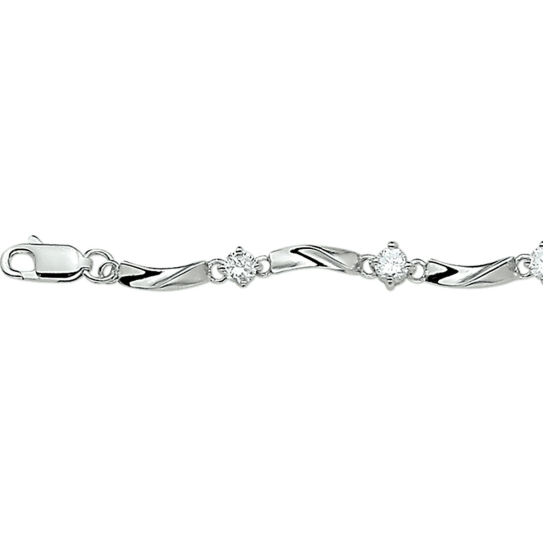 Armband Wit,zilver
