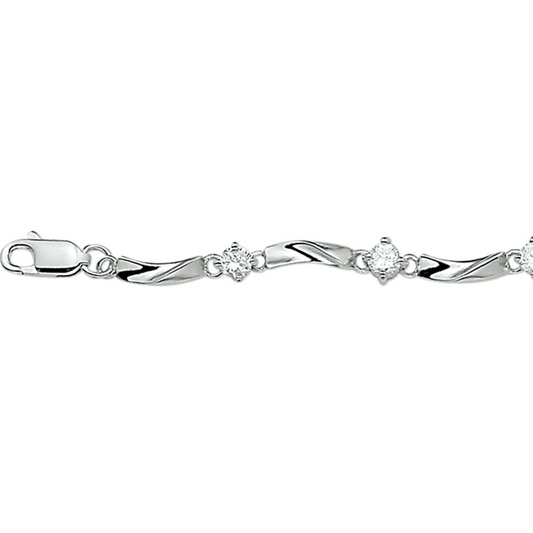 Armband Wit,zilver