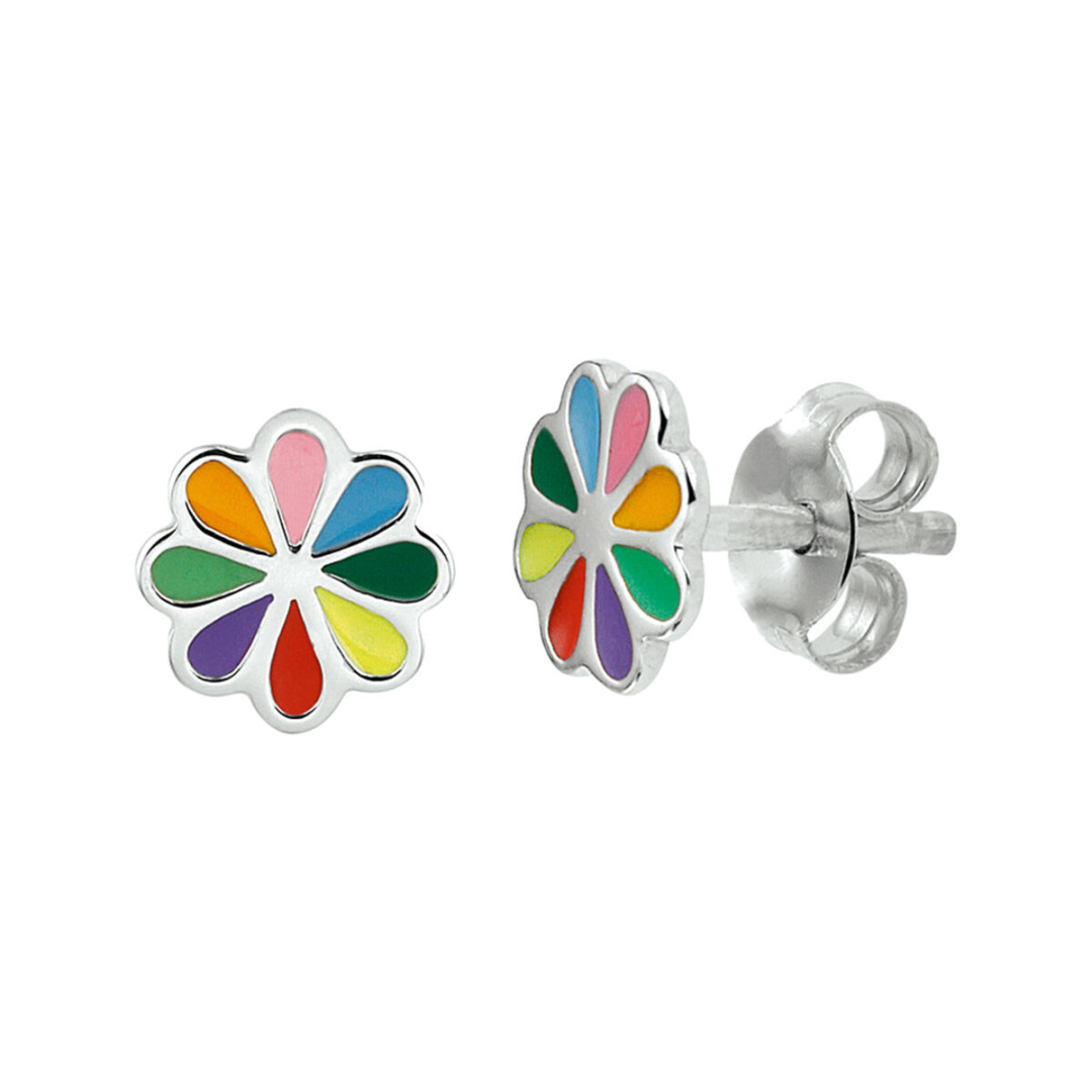 Oorsieraad Geel,groen,lichtblauw,oranje,paars,rood,roze,zilver