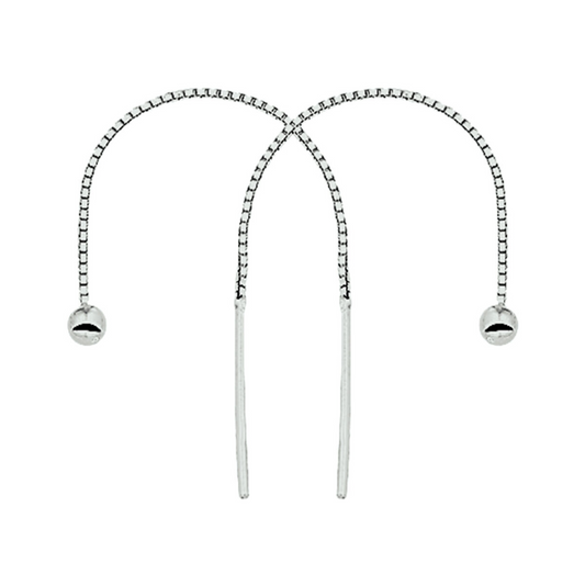 Oorsieraad zilver
