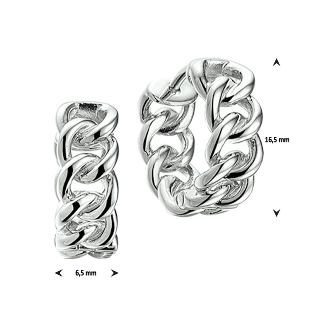 Oorsieraad zilver