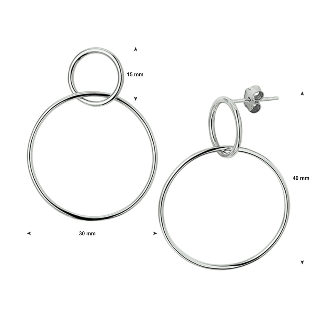 Oorsieraad zilver