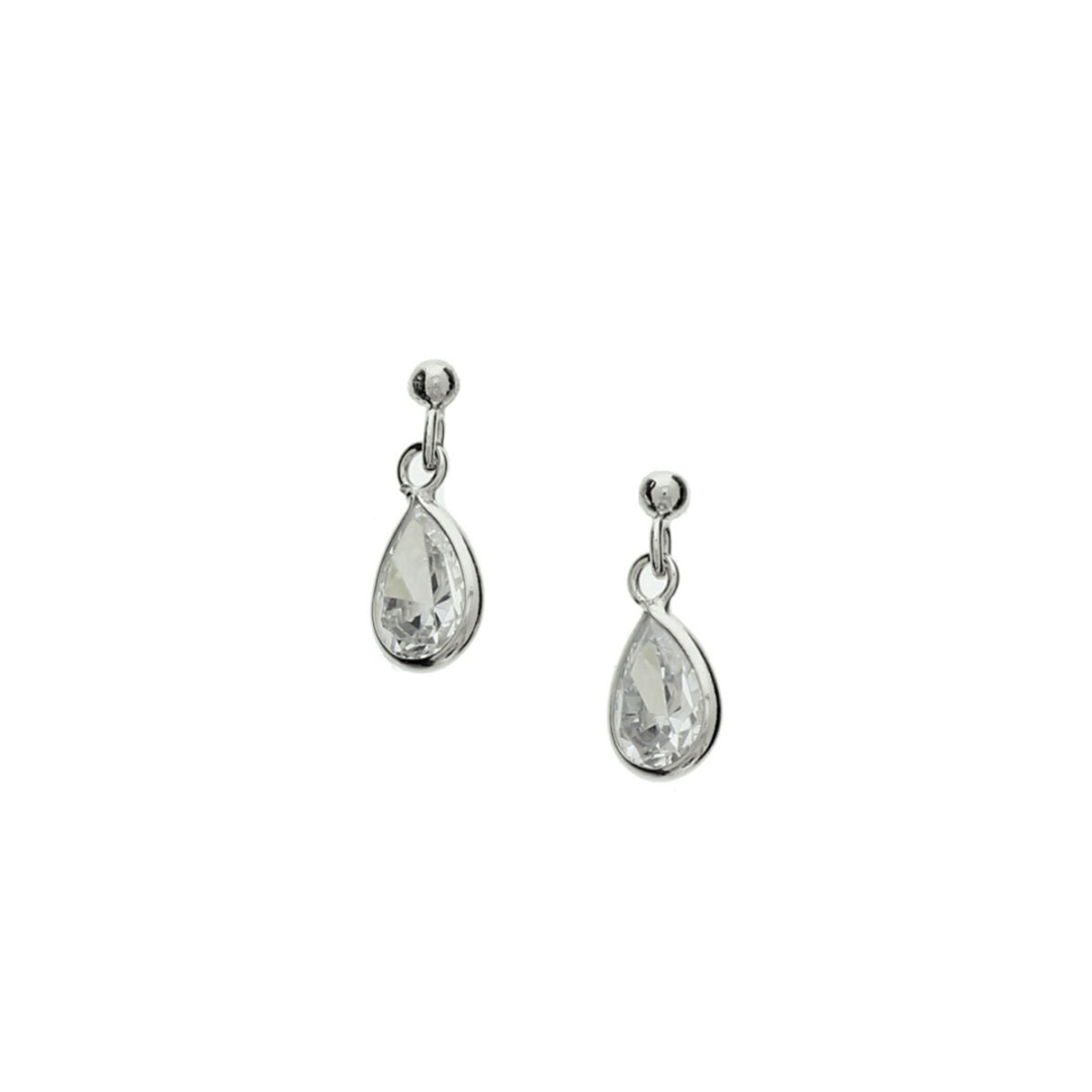 Oorsieraad Wit,zilver