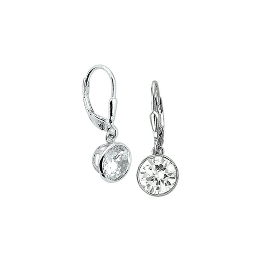 Oorsieraad Wit,zilver