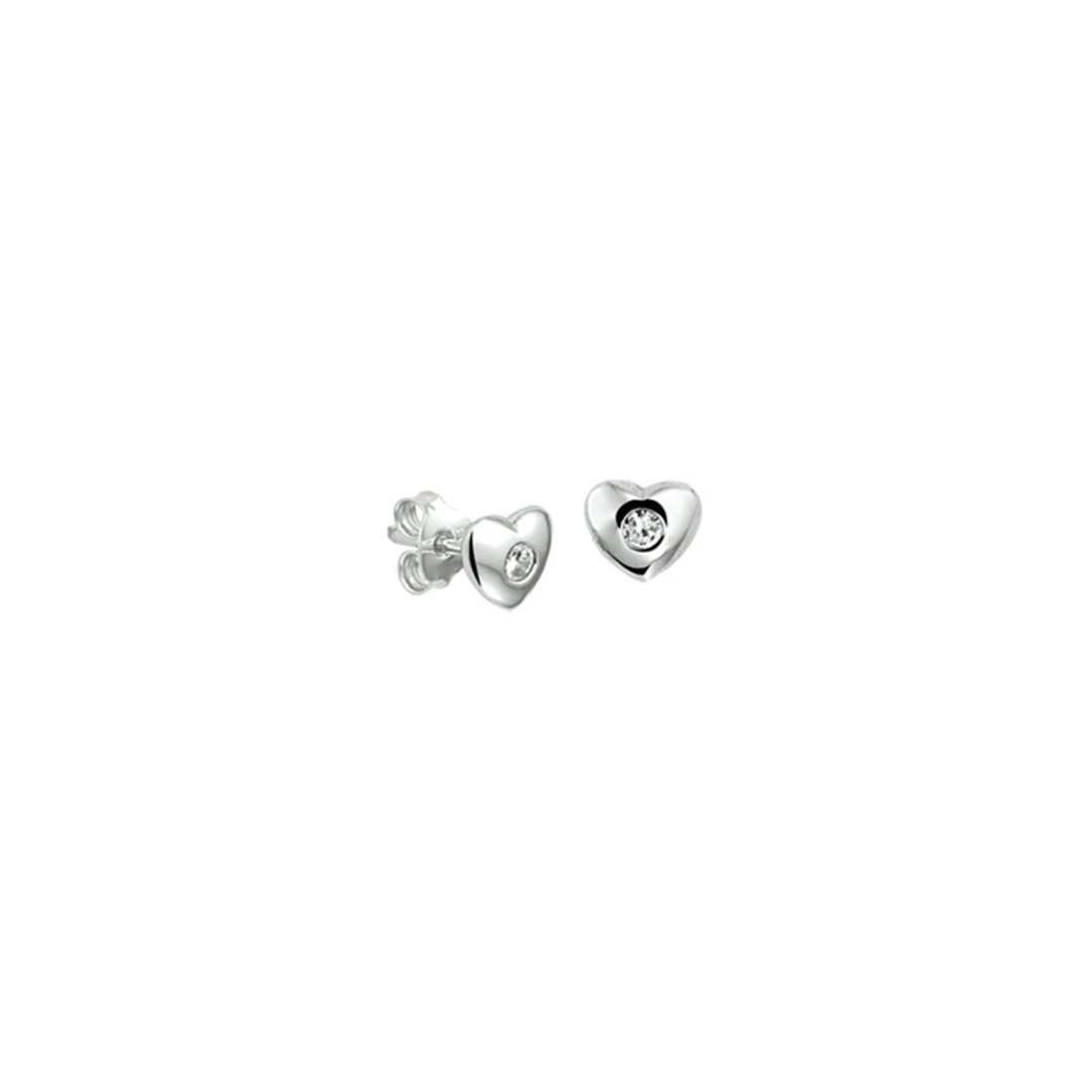 Oorsieraad Wit,zilver