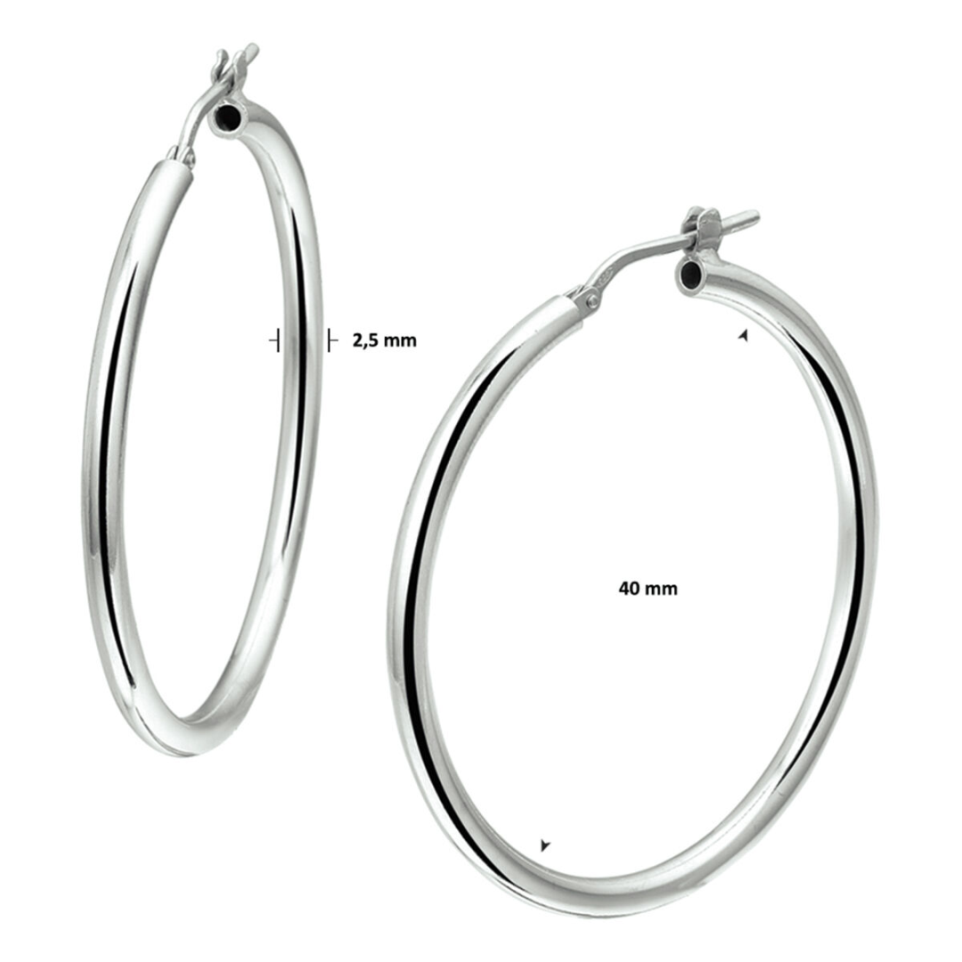 Oorsieraad zilver