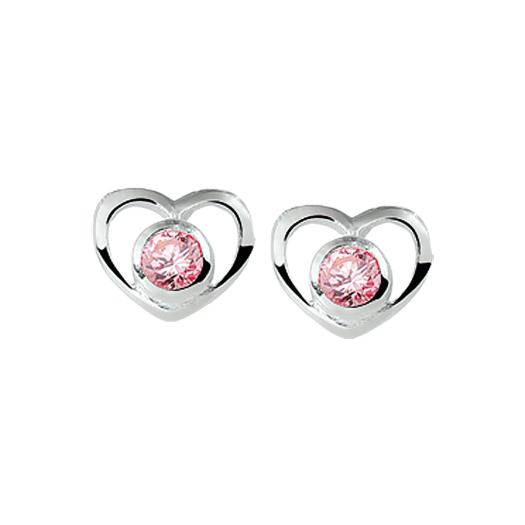 Oorsieraad Roze,zilver