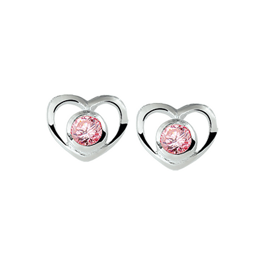 Oorsieraad Roze,zilver