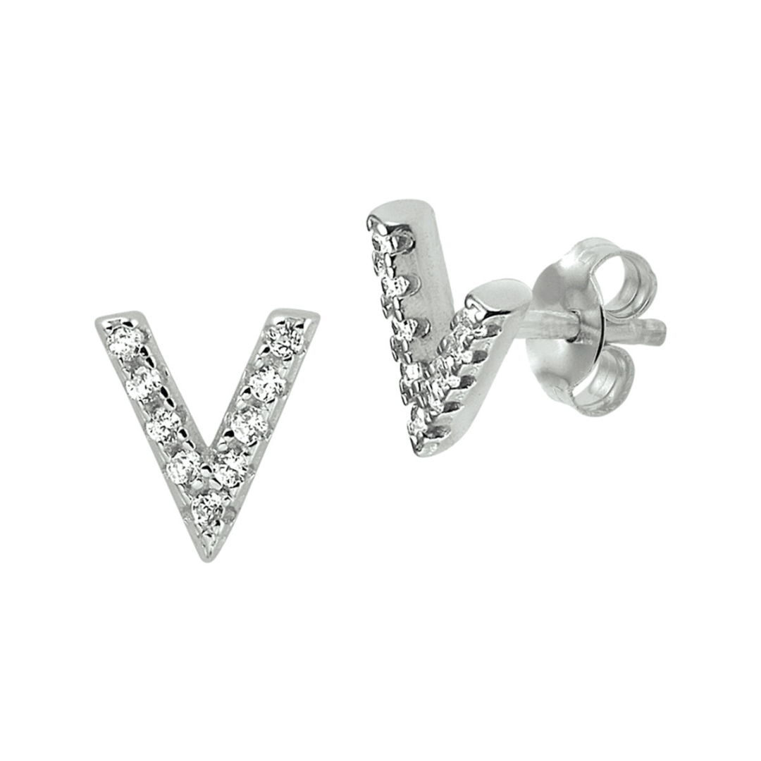 Oorsieraad Wit,zilver