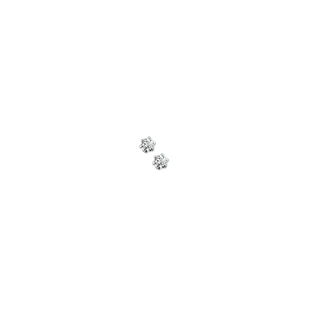 Oorsieraad Wit,zilver