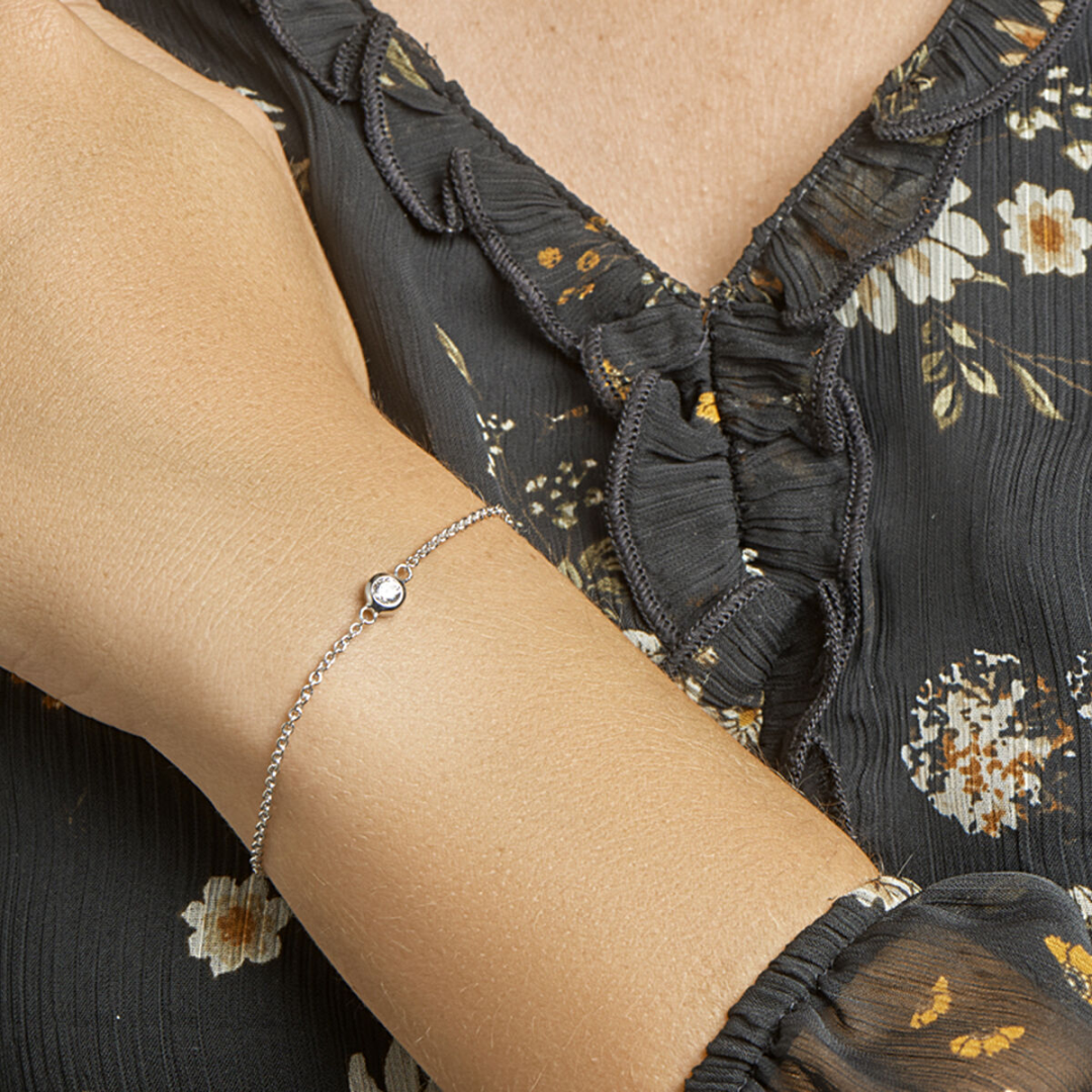 Armband Wit,zilver