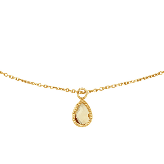 Jackie Amstel Citrine Necklace 585