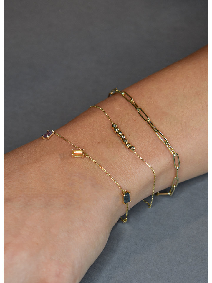 Jackie JKB20.084 Dames Armband Goud - 18cm