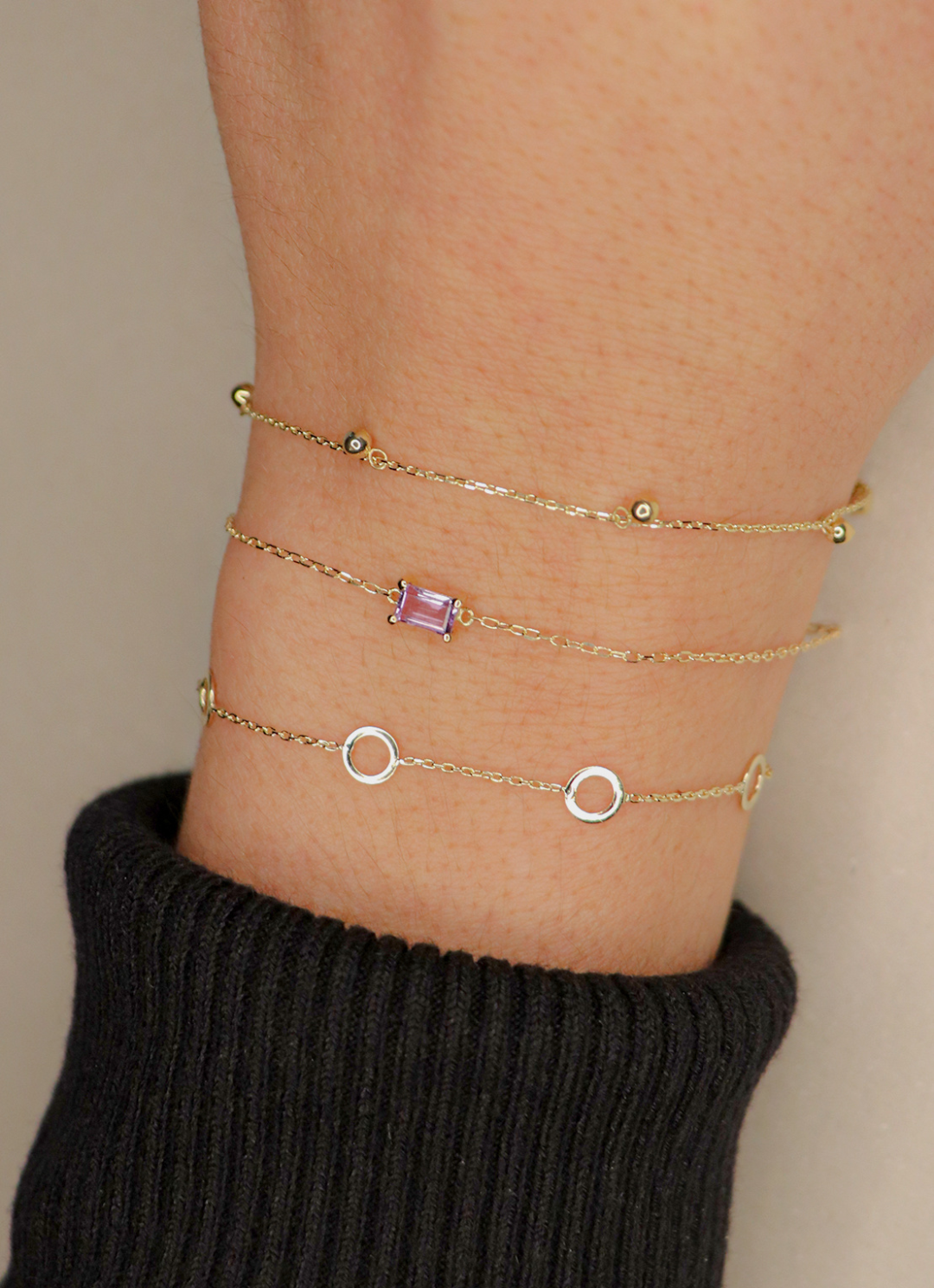 Jackie JKB21.082 Dames Armband Goud - 18cm