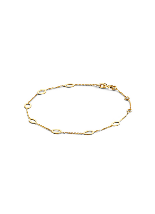 Jackie JKB21.083 Dames Armband Goud - 18cm