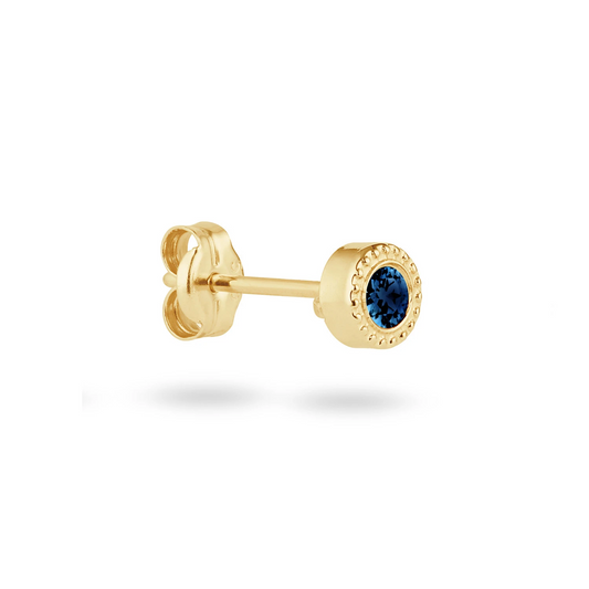 Jackie Kirstenbosch London Blue Topaz Stud 585