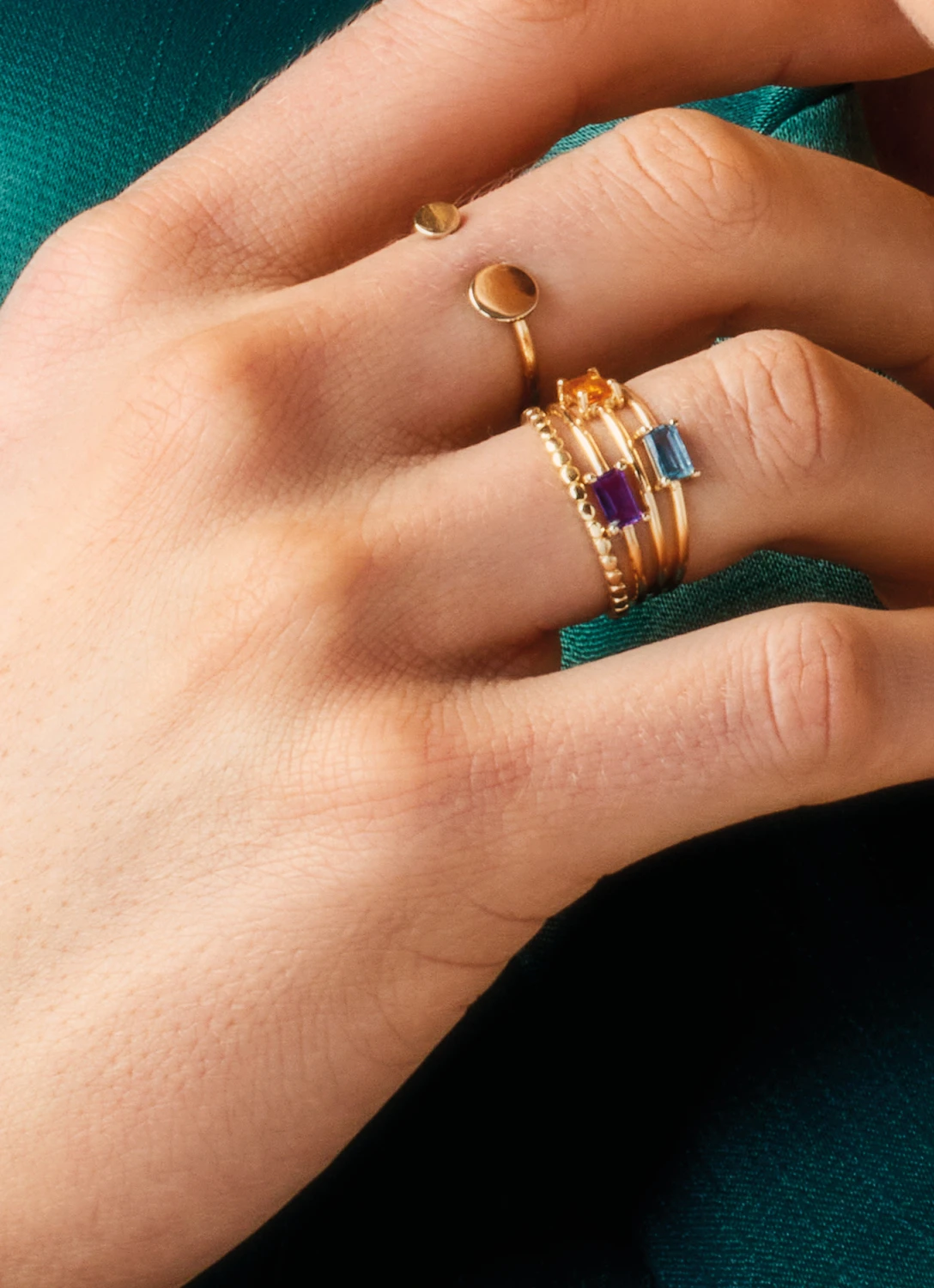 Jackie Medina Topaz Ring