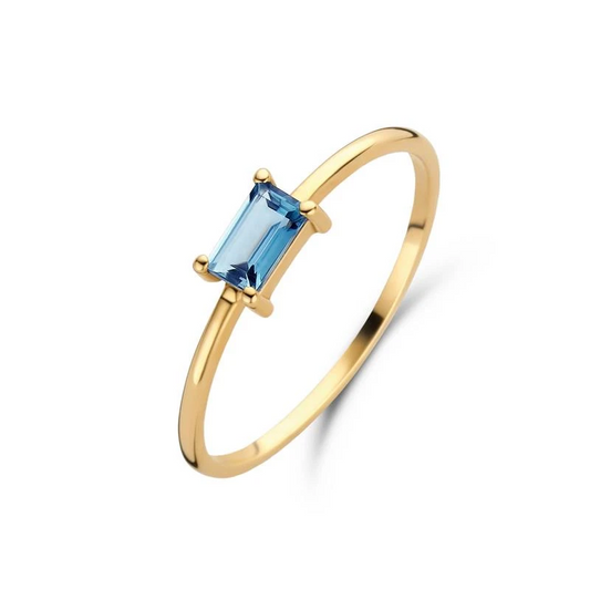 Jackie Medina Topaz Ring 585