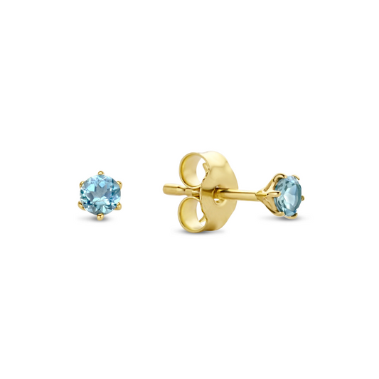 Jackie Topaz Studs 585