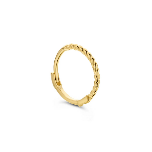 Jackie Twist Single Hoop 6mm 585