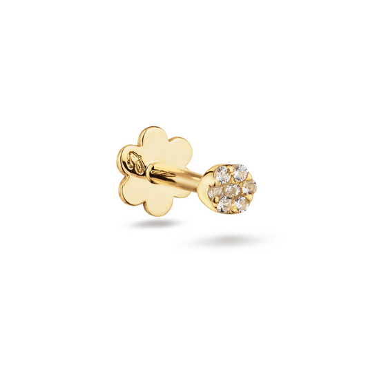 Jackie White Topaz Pave Piercing 585