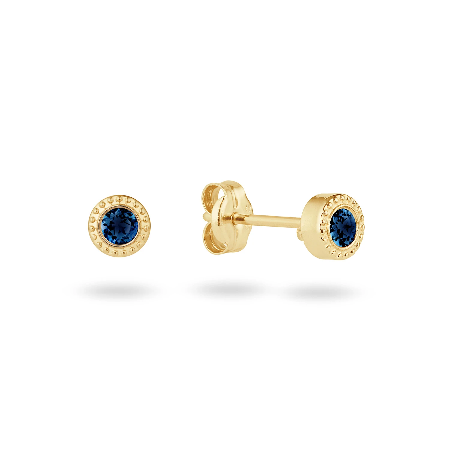 Kirstenbosch London Blue Topaz Studs  585