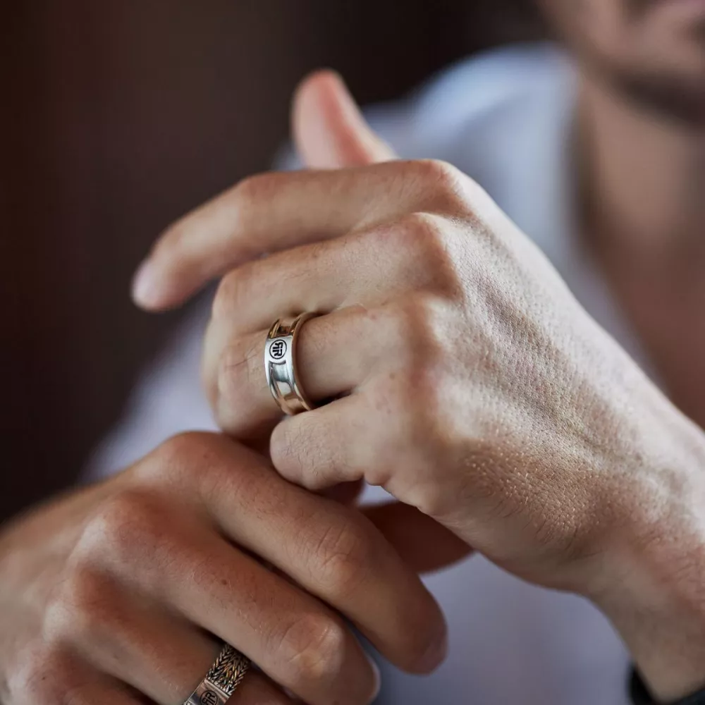 Ring Grey, silver