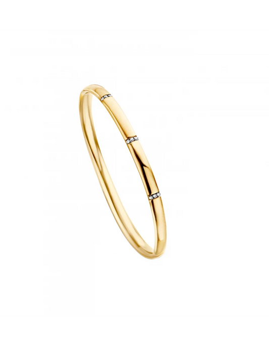 Slb diam 5mm/ovaal/61mm/0.09crt/geel