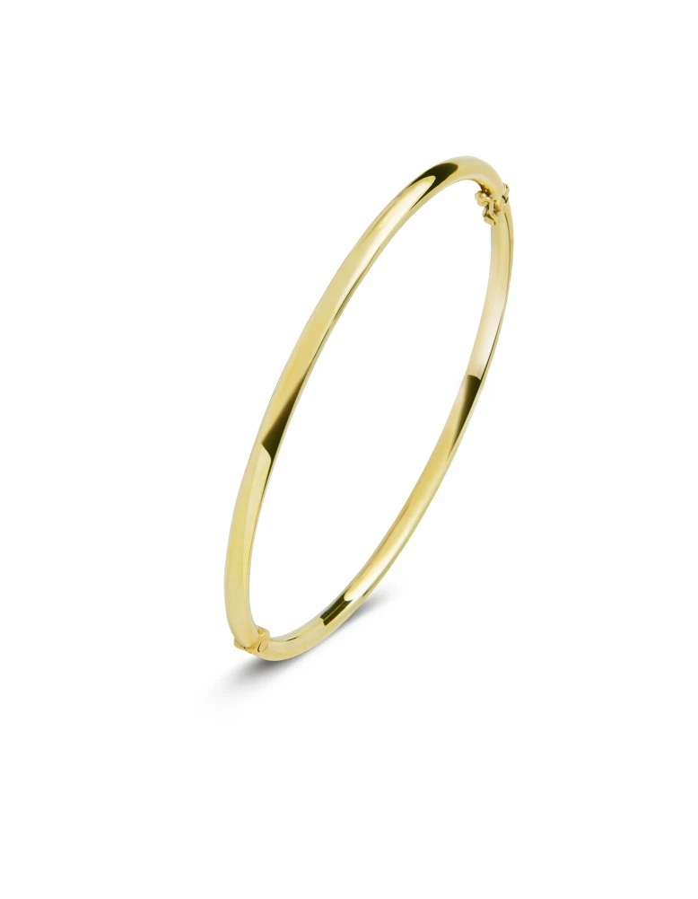 Slb recht 4mm/rond/geel