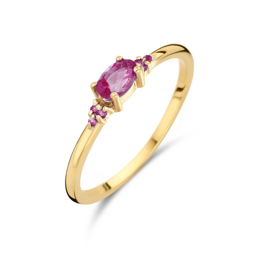 Vintage Pink Topaz Ring​