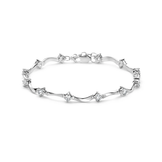 Armband Wit,zilver